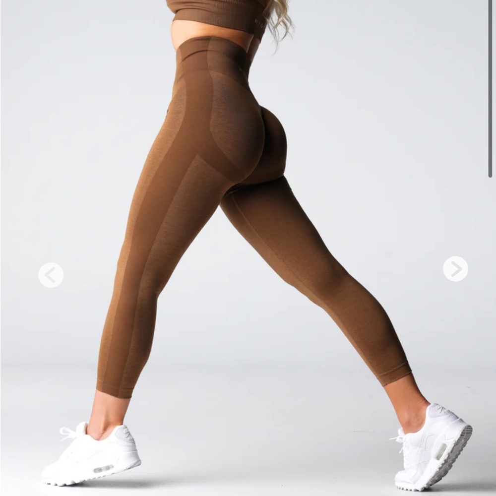 NVGTN performance seamless leggings in mocha
